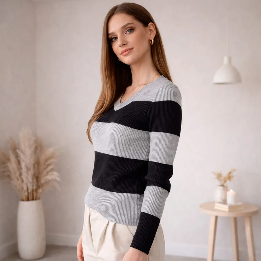 MIS0093 SUETER RAYADO 10381