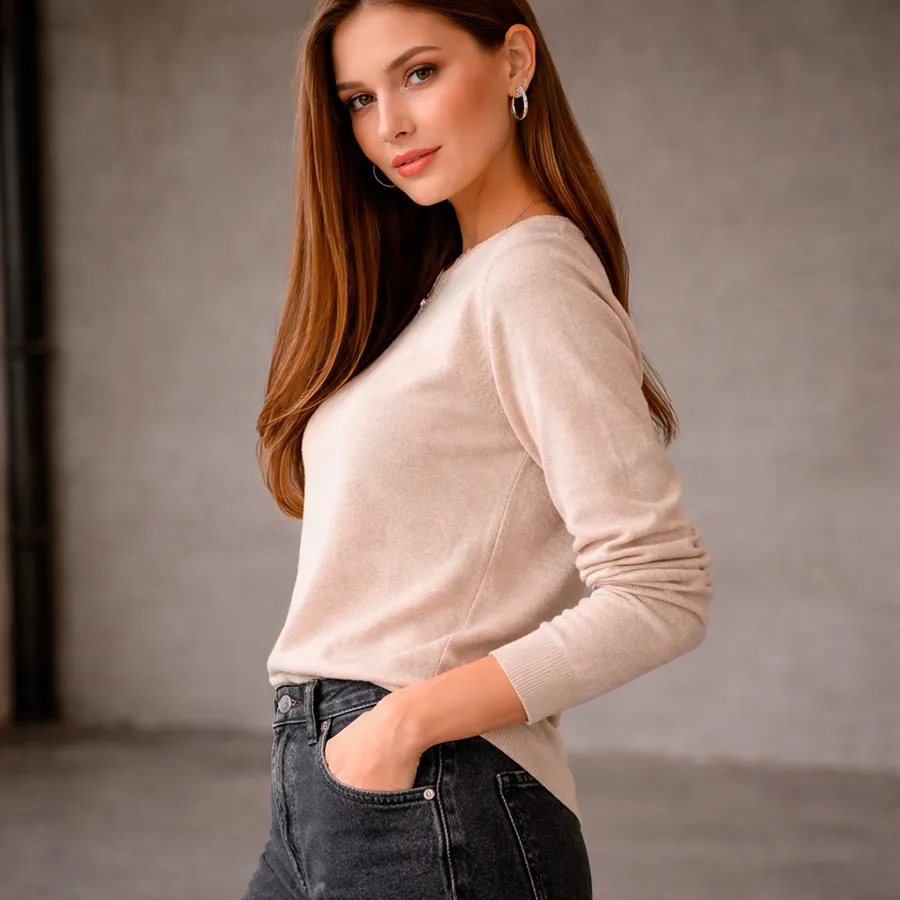 MIS0099 SUETER DE CUELLO REDONDO 10502