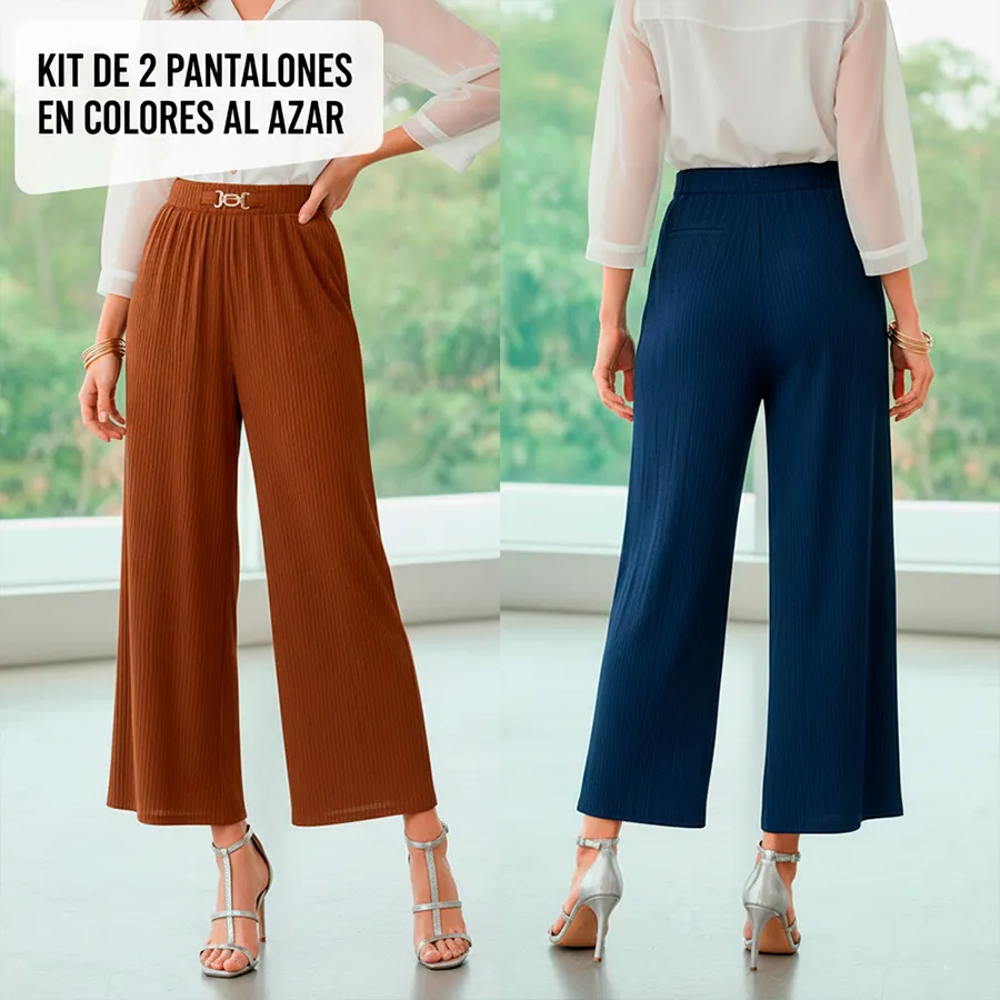 2501-N KIT DE 2 PANTALONES 8010