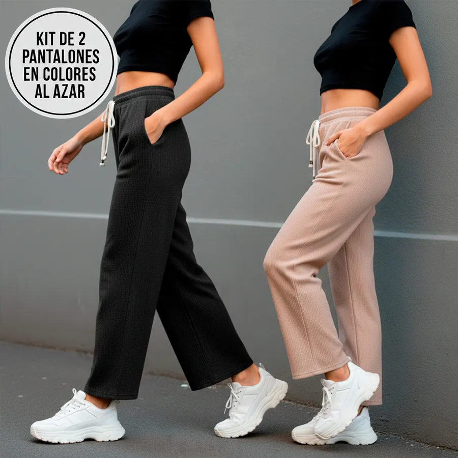 AD2507 KIT DE 2 PANTALONES 8566