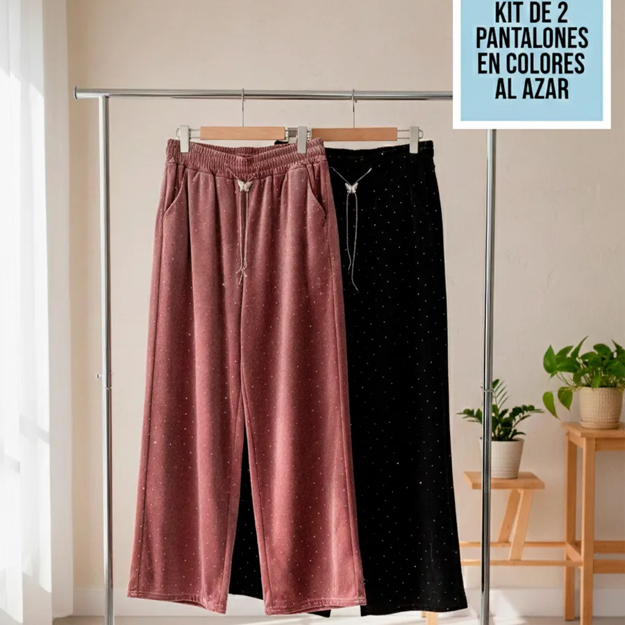 2509 KIT DE 2 PANTALONES 8747