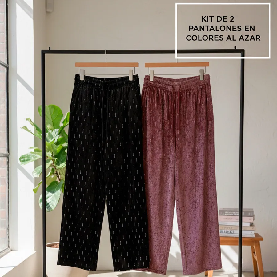 2512 KIT DE 2 PANTALONES 8749