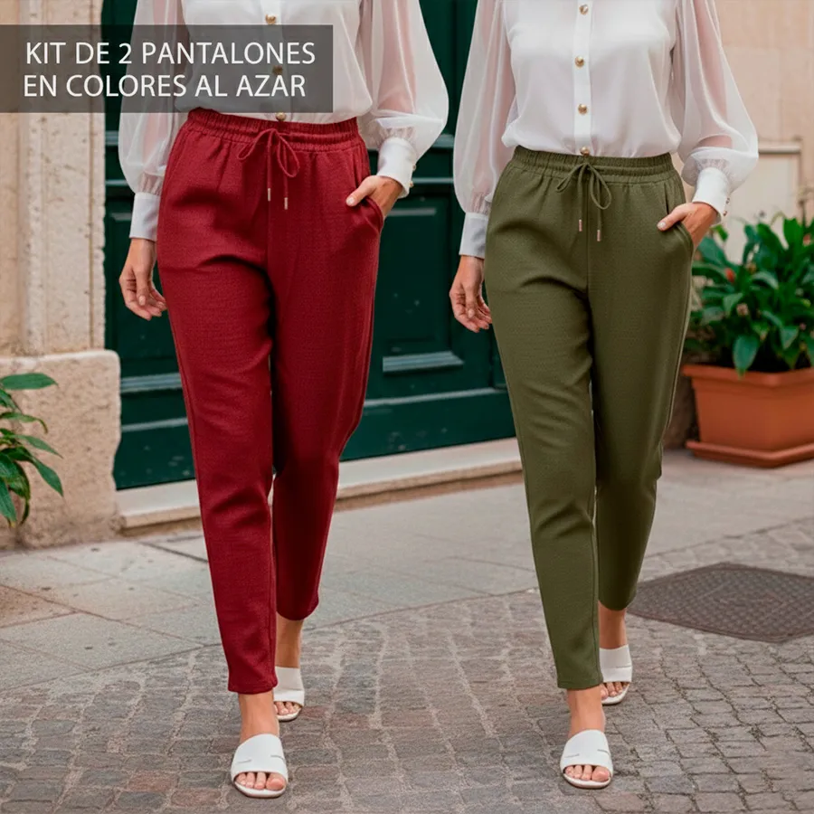AD2524 KIT DE 2 PANTALONES 8898