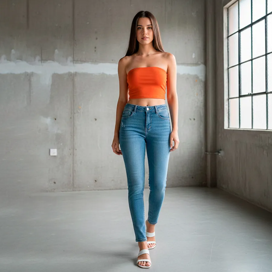S1006 JEANS DE MUJER 8637