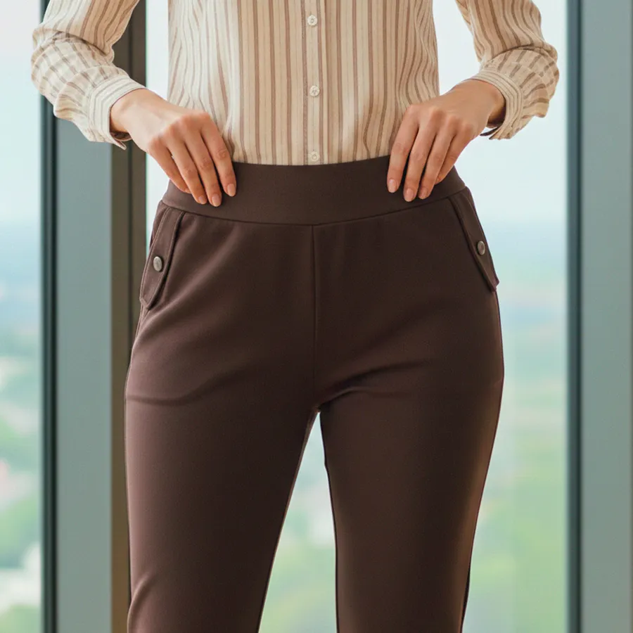 3316-ML-N PANTALON DETALLE CLIP 9497
