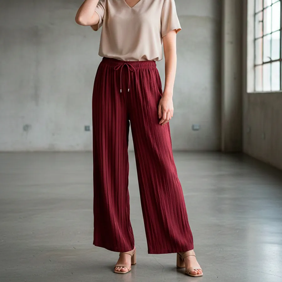 AD2603 PANTALON DE PIERN ANCHA 9314