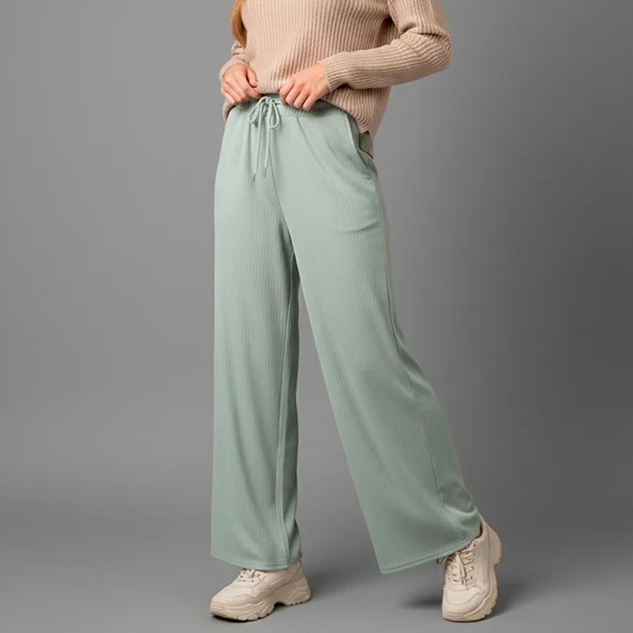AD2612 PANTALON DE PIERNA ANCHA 9317