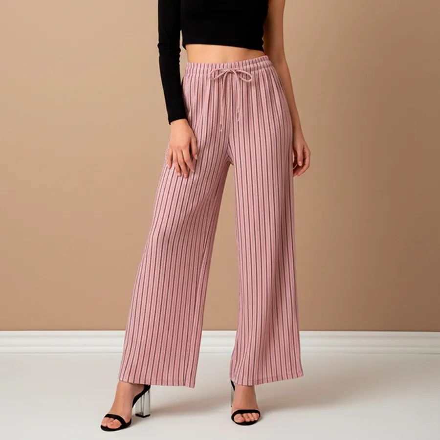 AD2624 PANTALON DE PIERNA ANCHA 9338