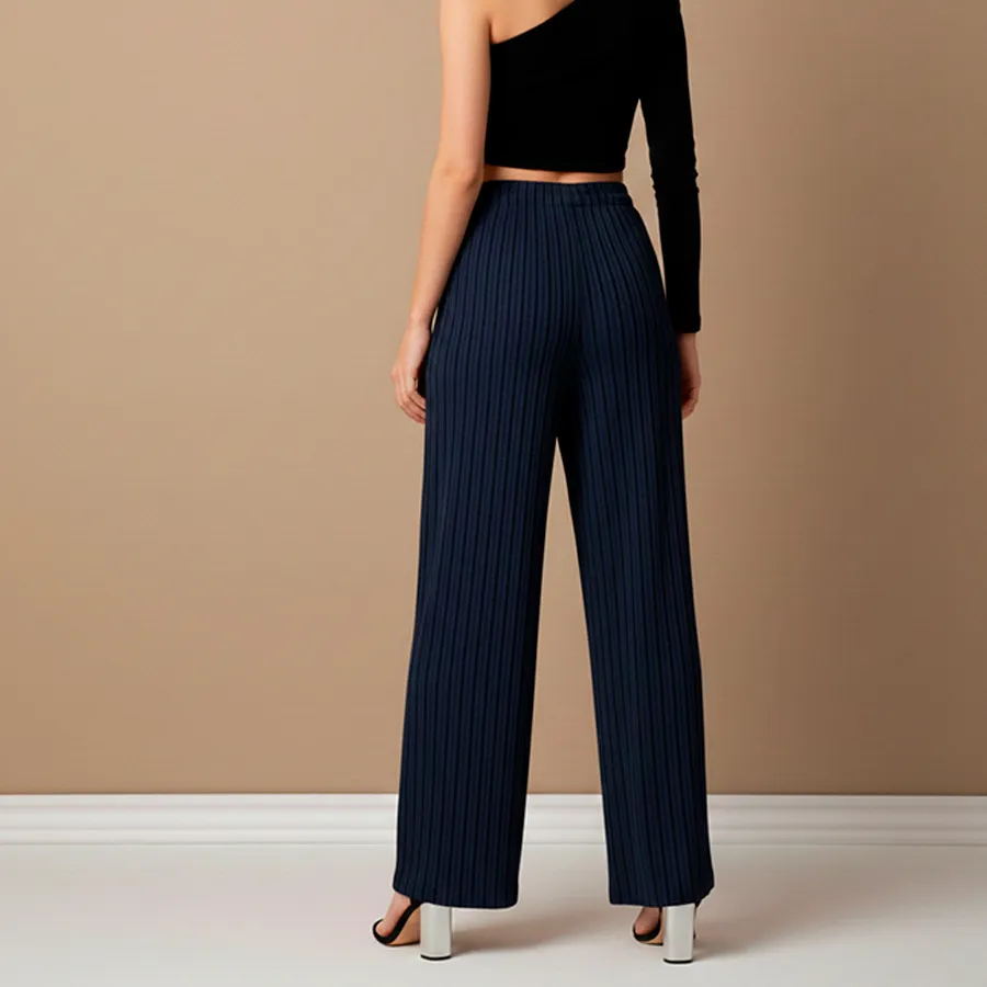 AD2624 PANTALON DE PIERNA ANCHA 9338