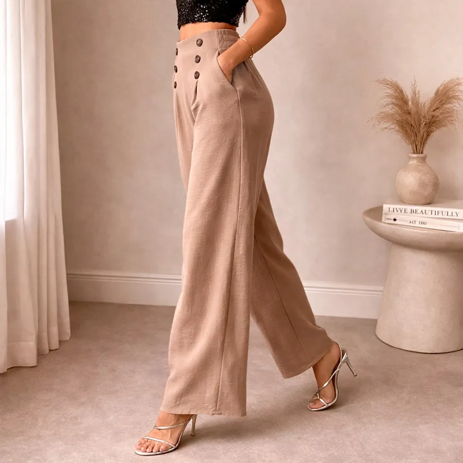 AD2605 PANTALON CON BOTONES 10250