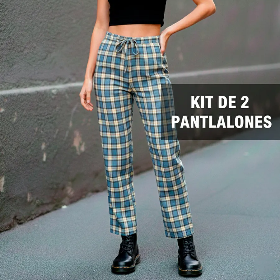 AD2515 KIT DE 2 PANTALONES 6766