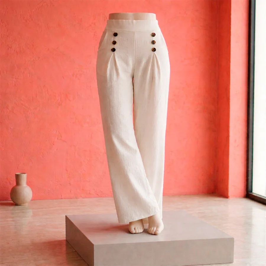 AD2605 PANTALON DE BOTONES 10259