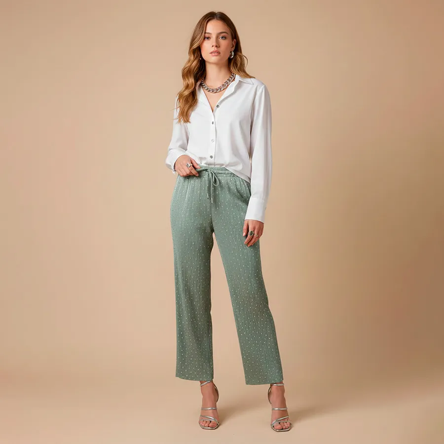 3368 PANTALON CON BRILLOS 8155
