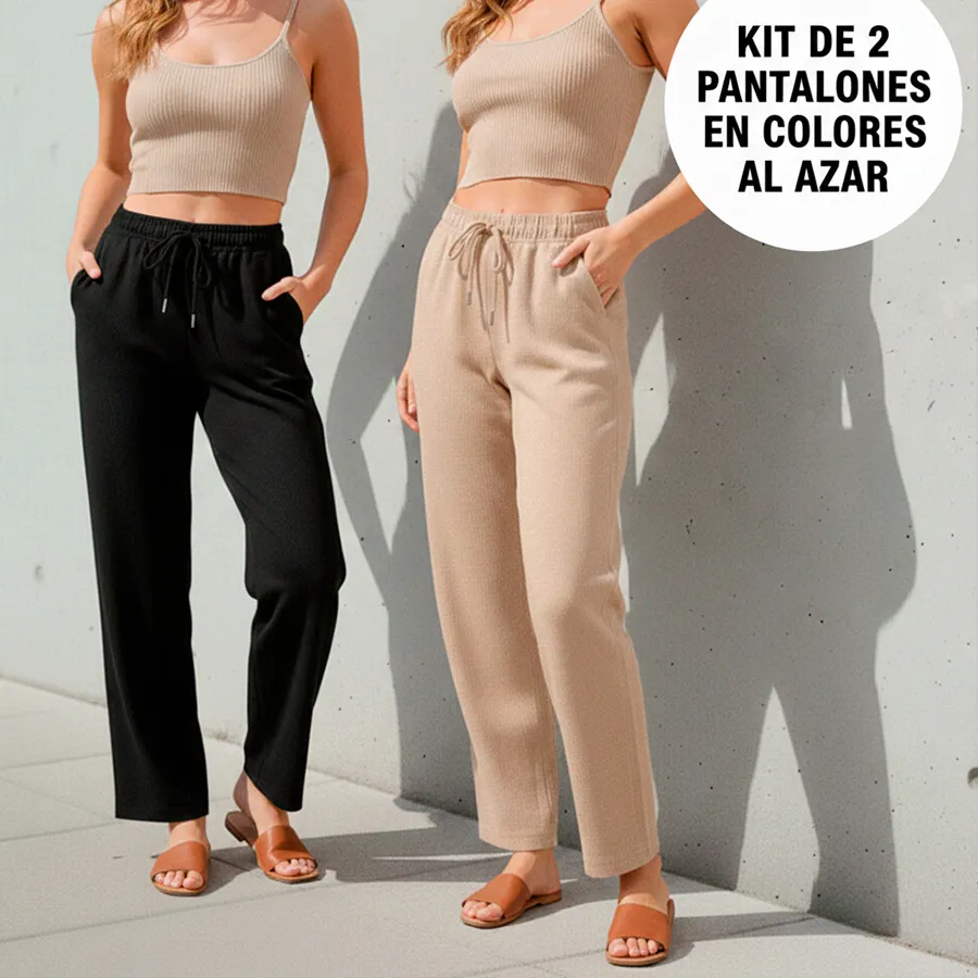 AD2607 KIT DE 2 PANTALONES 8536