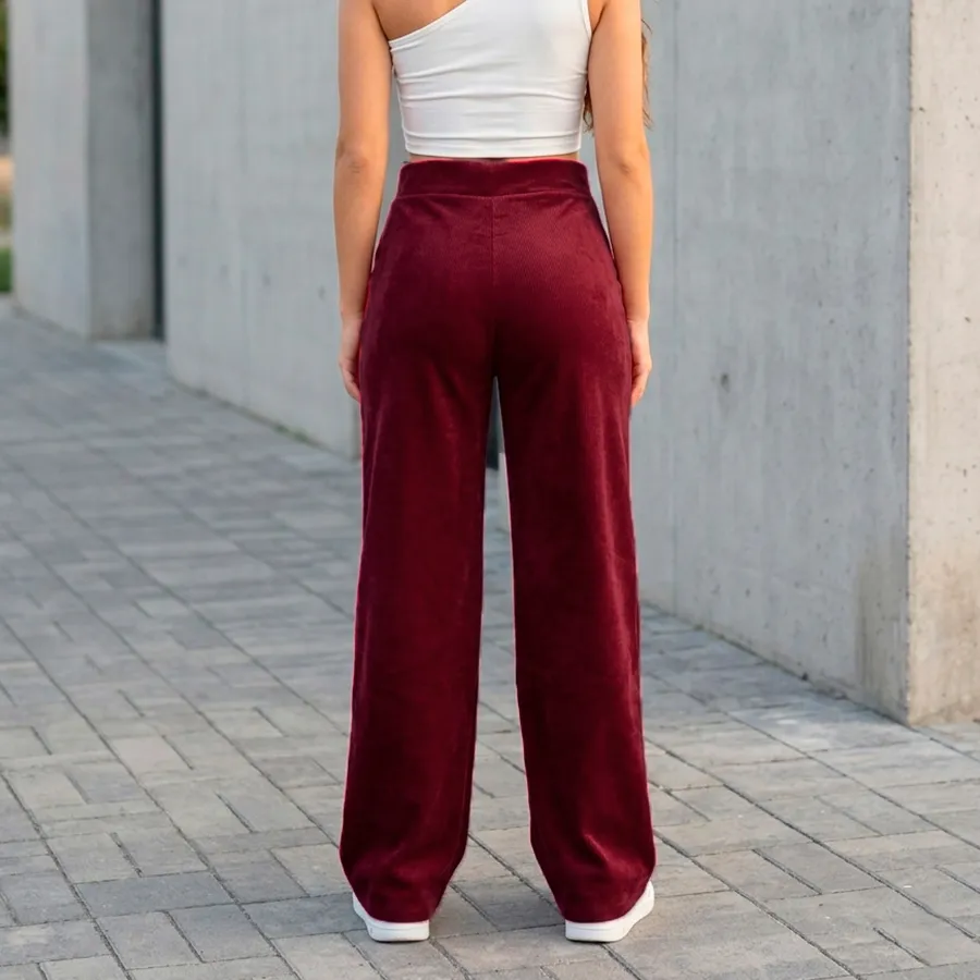 2979-ML-N PANTALON DE PIERNA ANCHA 9500