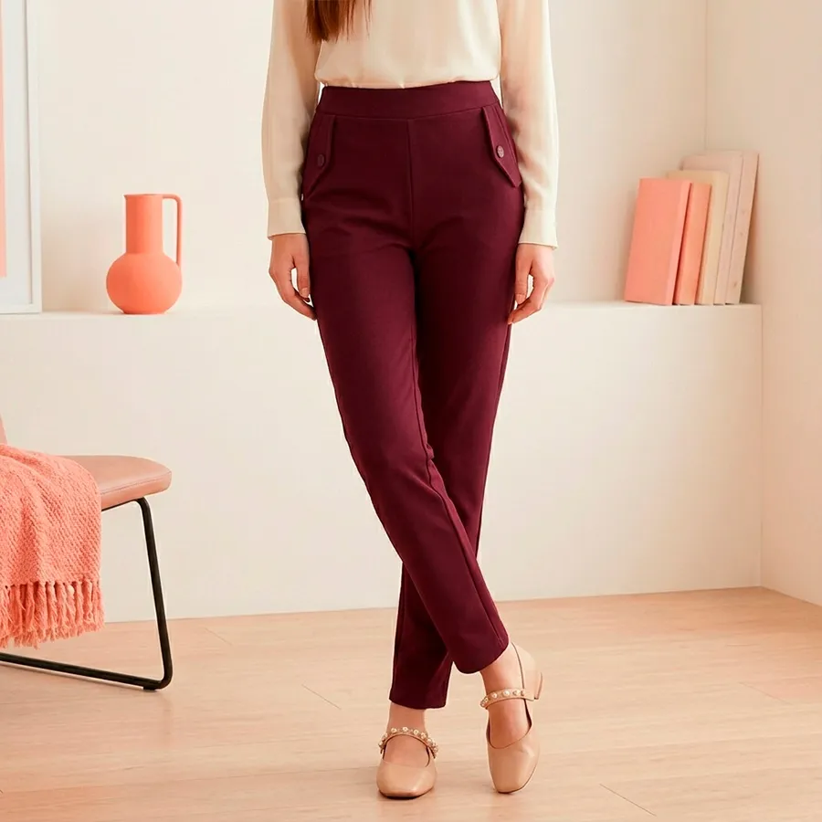 3316-ML-N PANTALON DETALLE CLIP 9498
