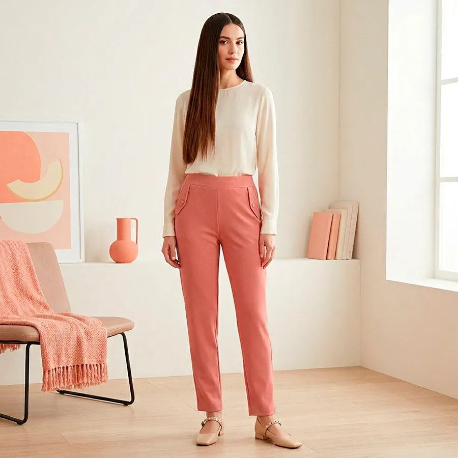 3316-ML-N PANTALON DETALLE CLIP 9498
