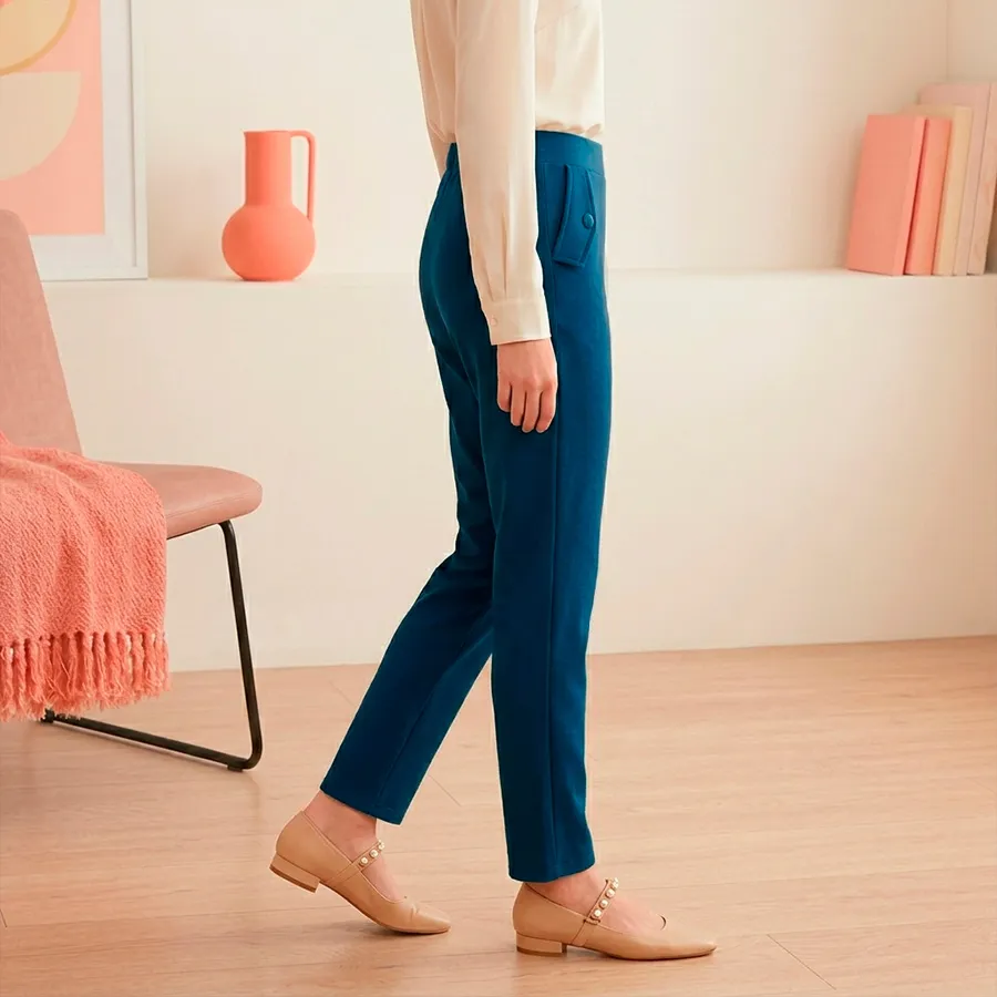 3316-ML-N PANTALON DETALLE CLIP 9498
