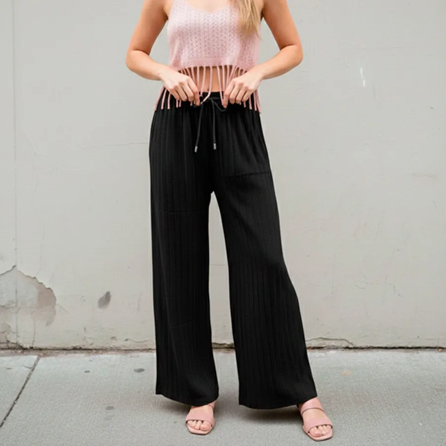 AD2603 PANTALON DE PIERNA ANCHA 9316