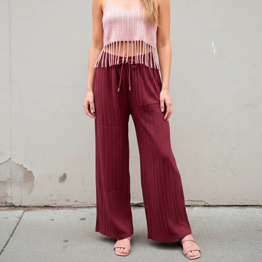 AD2603 PANTALON DE PIERNA ANCHA 9316
