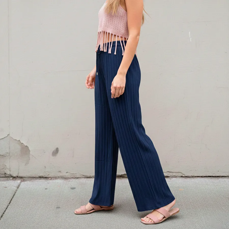 AD2603 PANTALON DE PIERNA ANCHA 9316