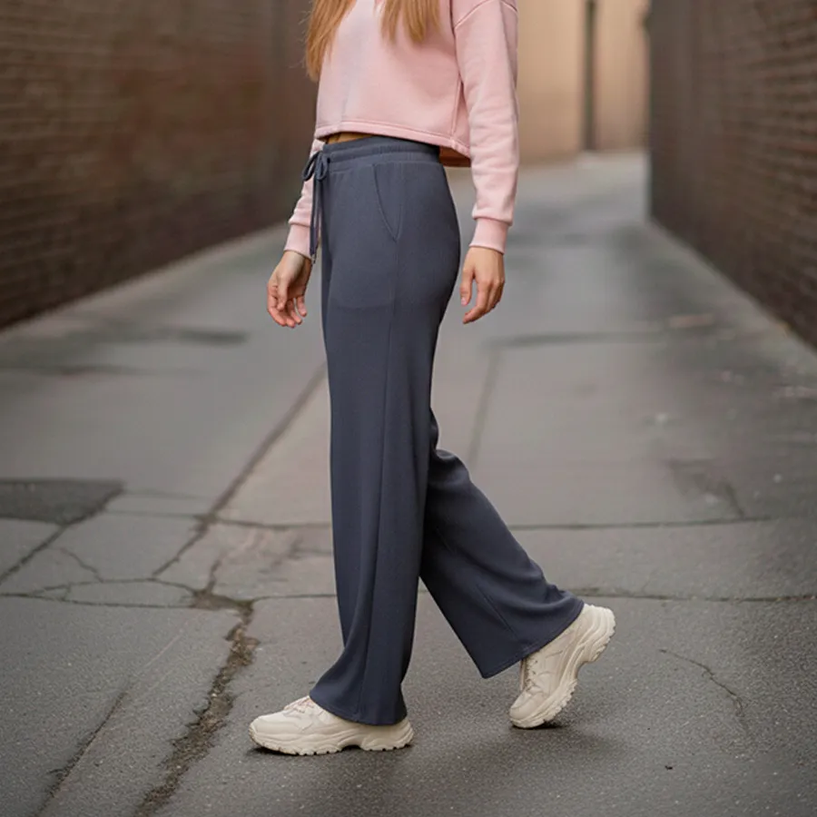 AD2612 PANTALON DE PIERNA ANCHA 9318