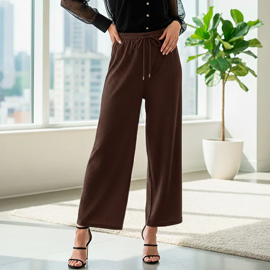 AD2625 PANTALON DE PIERNA ANCHA 9289
