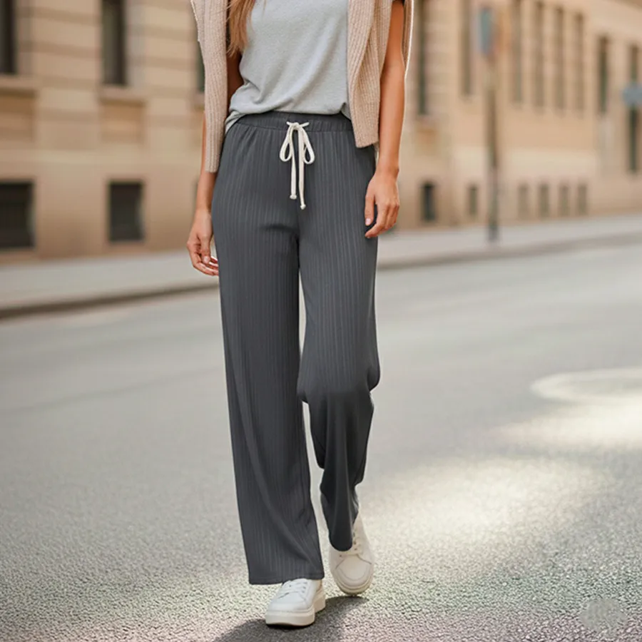 AD2637 PANTALON DE PIERNA ANCHA 9301
