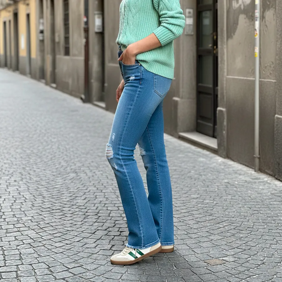 MA-016--A JEANS DE MUJER 9381
