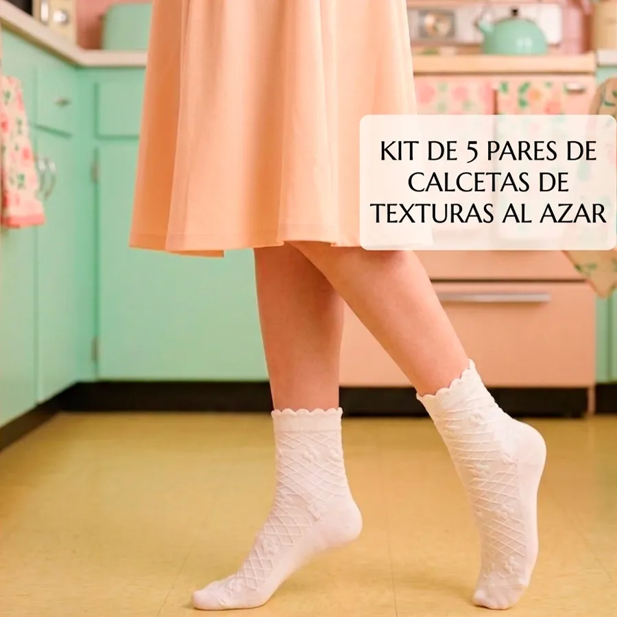 BE2016 KIT DE 5 PARES DE CALCETINES 10203