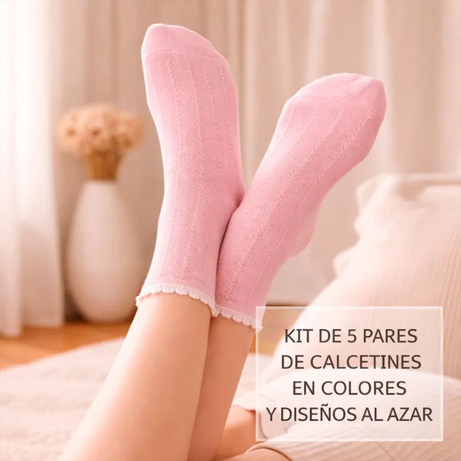 BE2017 KIT DE 5 CALCETINES UNISEX 10225
