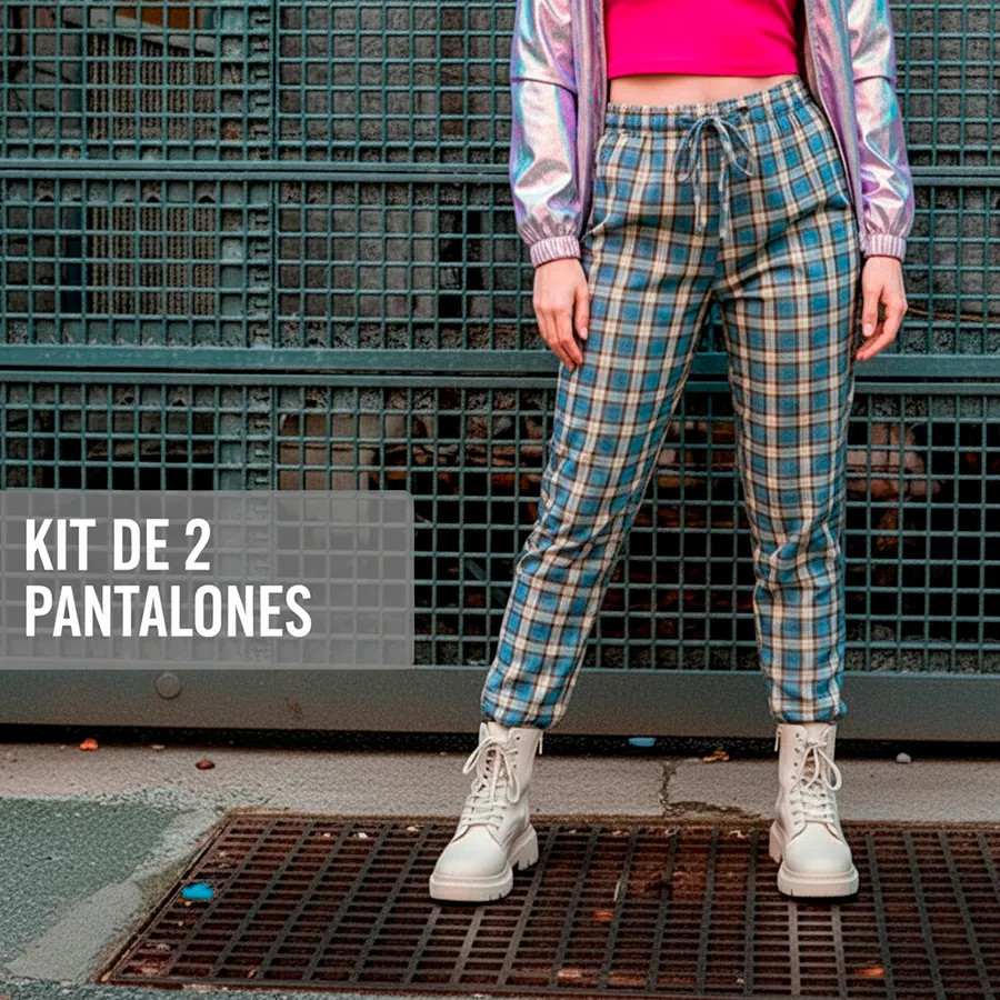 AD2515 KIT DE 2 PANTALONES 6770