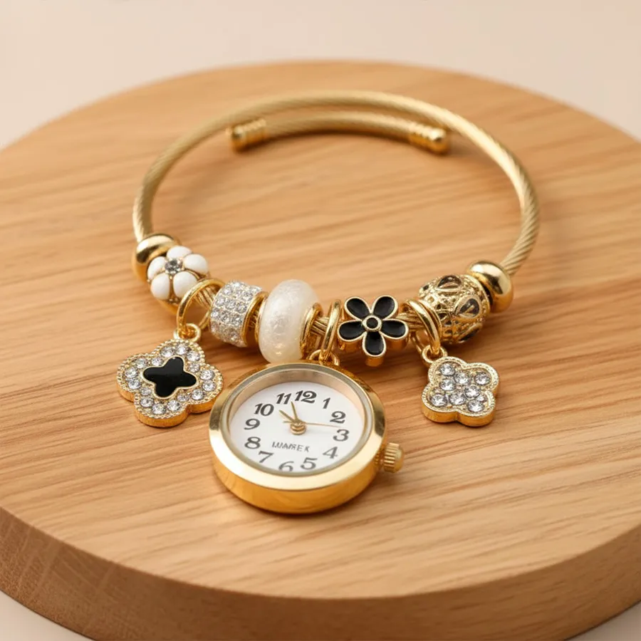 4367-6 KIT DE 3 PULSERAS CON RELOJ 6039