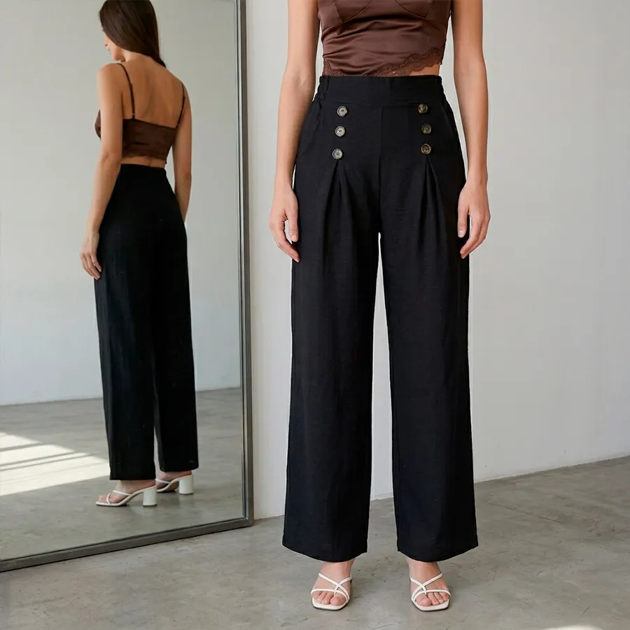 AD2605 PANTALON DE PIERNA ANCHA 10251