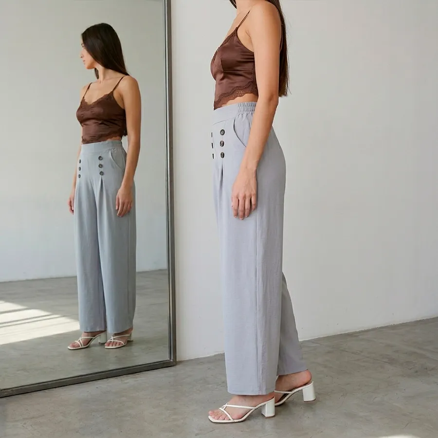 AD2605 PANTALON DE PIERNA ANCHA 10251