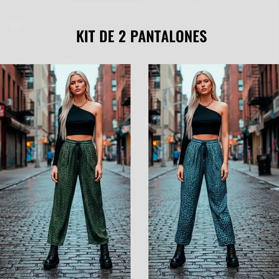 AD2513 KIT DE 2 PANTALONES 6701