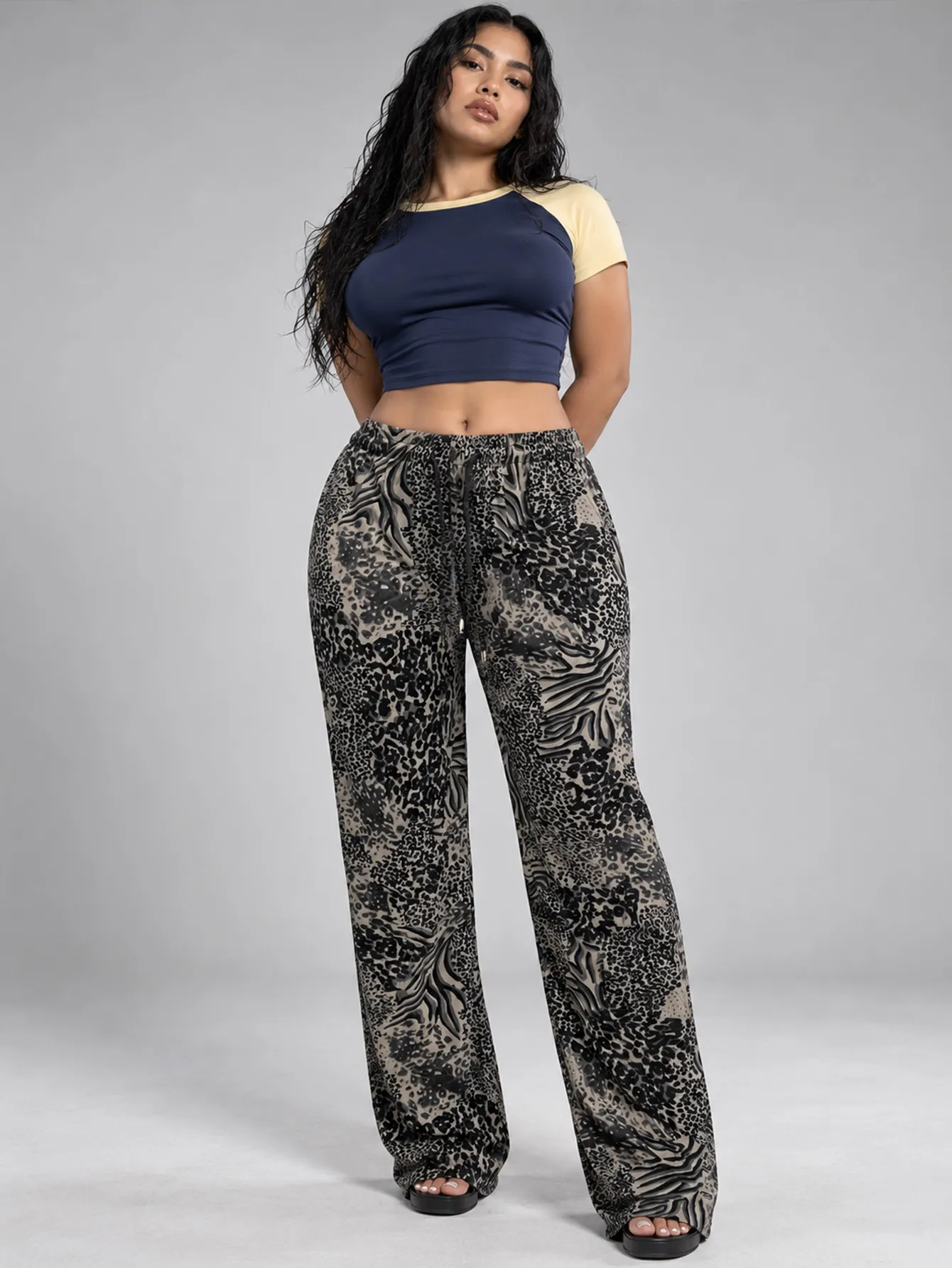 AD2622 pANTALÓN ESTAMPADO 15264